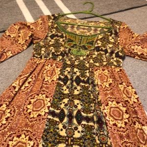 Boho style dress